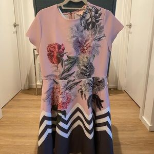 Ted Baker London scallop skater dress